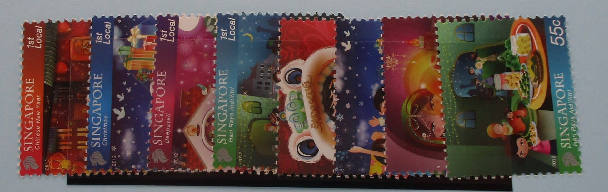 Singapore Stamps, 2012, SG2081-2088, Mint image 0
