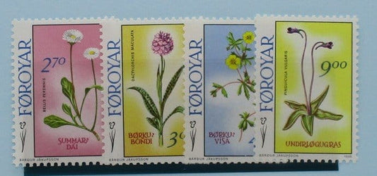 Faroe Islands Stamps, 1988, SG157-160, Mint image 0