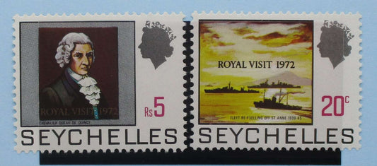 Seychelles Stamps, 1972, SG306-307, Mint image 0
