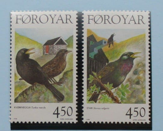 Faroe Islands Stamps, 1998, SG336-337, Mint image 0