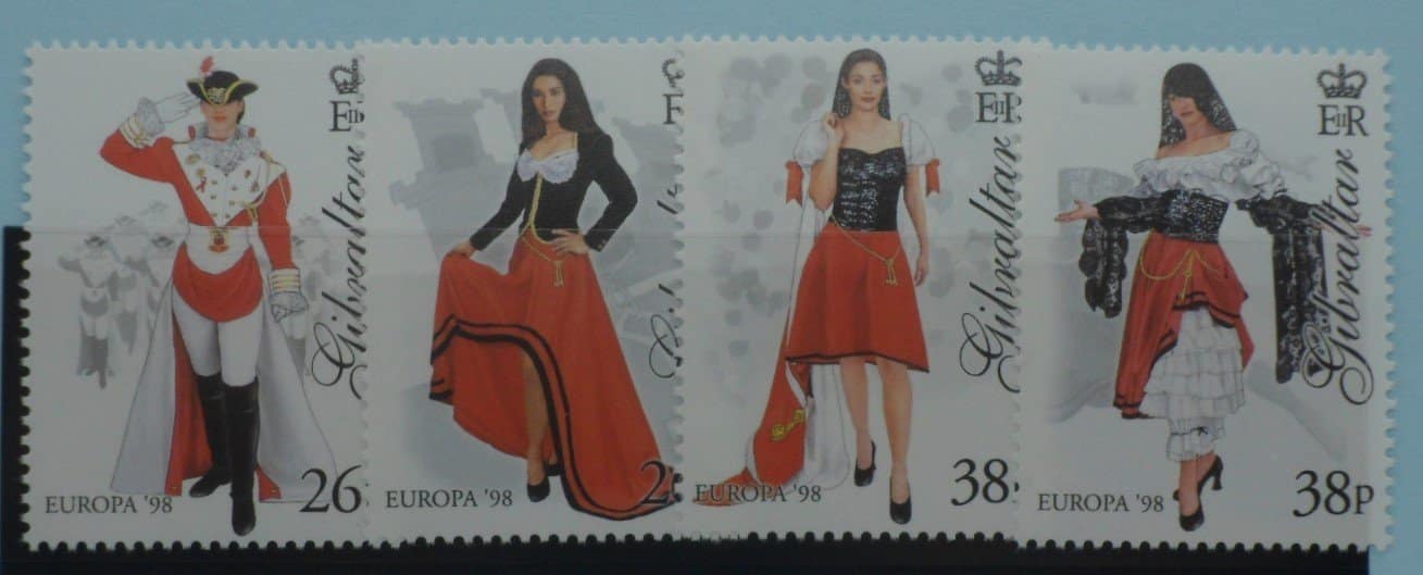 Gibraltar Stamps, 1998, SG834-837, Mint image 0