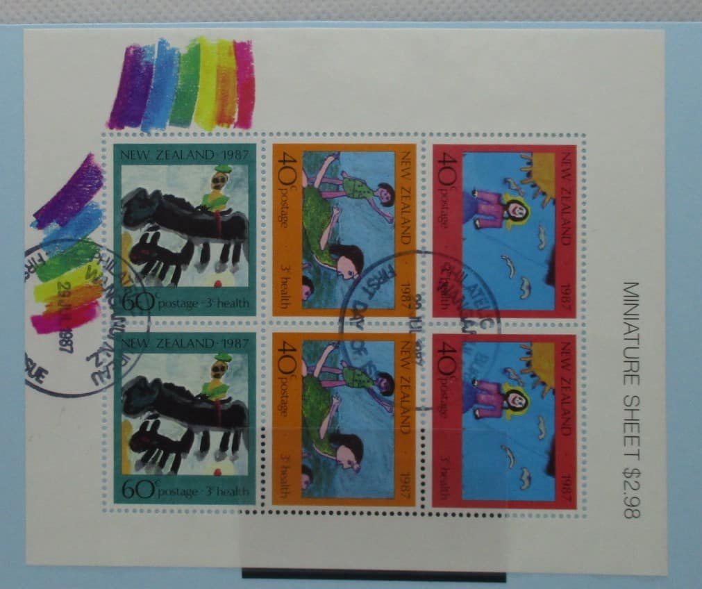 New Zealand Stamps, 1987, MS1436, Used image 0