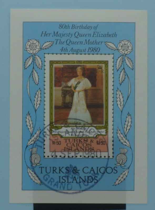 Turks and Caicos Islands Stamps, 1980, MS608, Used image 0