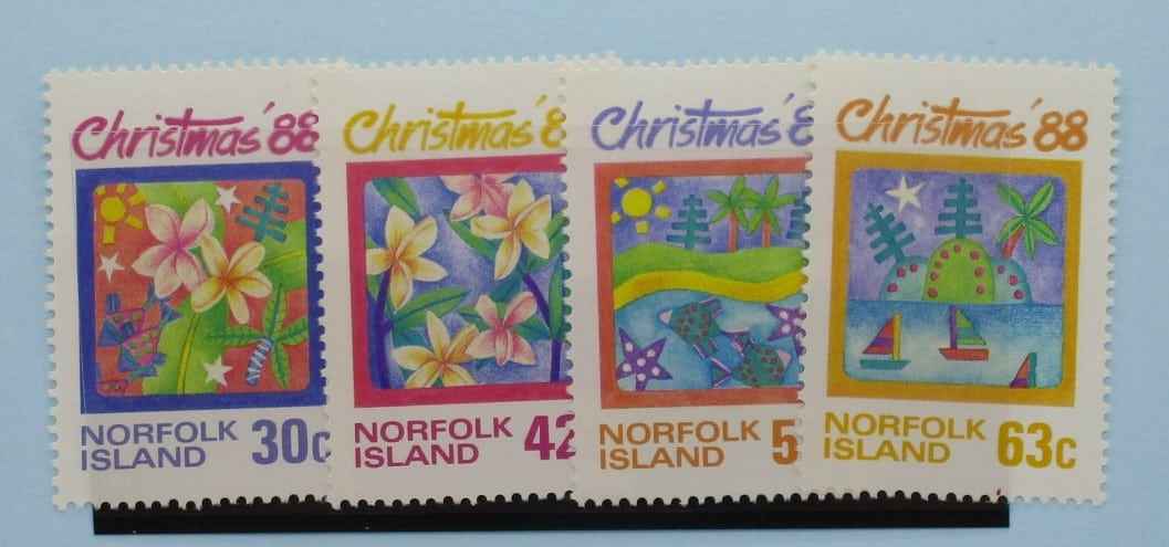 Norfolk Islands Stamps, 1988, SG448-451, Mint image 0