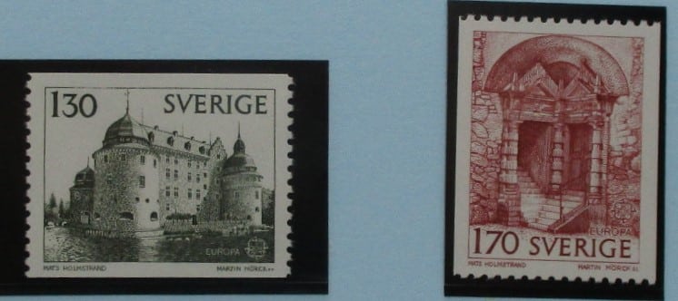 Sweden Stamps, 1978, SG952-953, Mint image 0