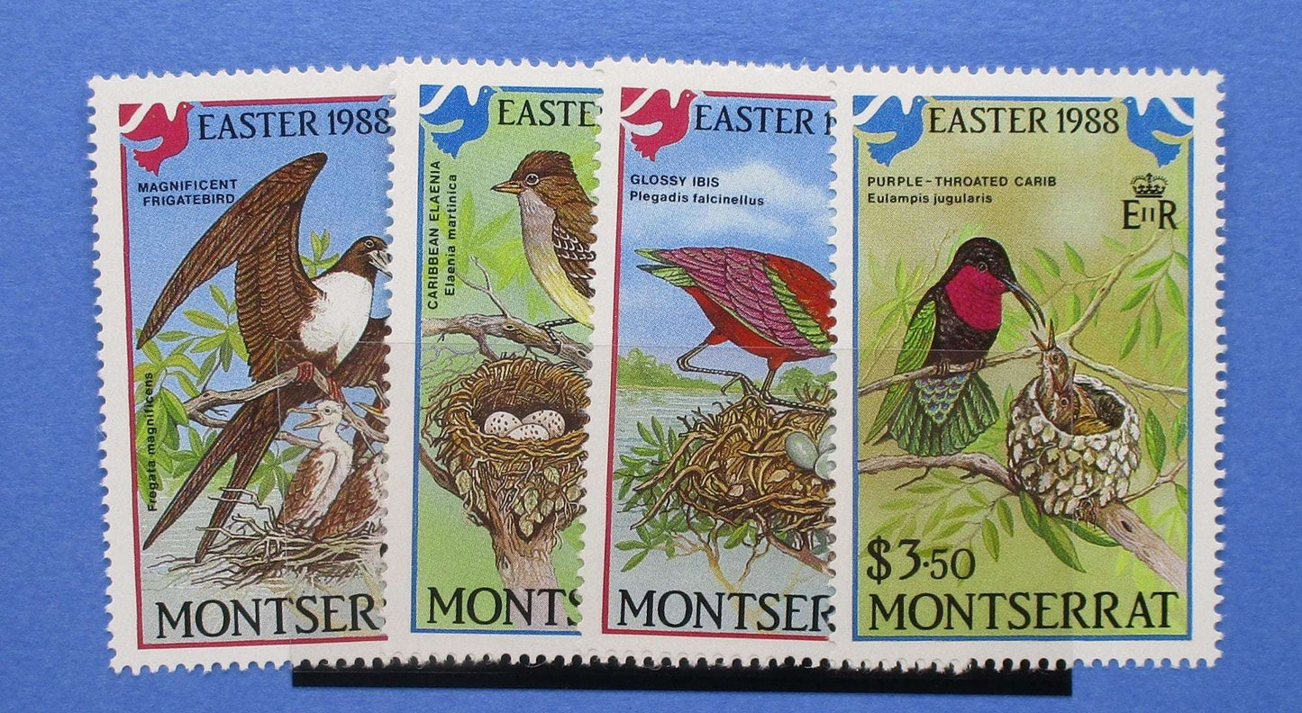 Montserrat Stamps, 1988, SG748-751, Mint image 0