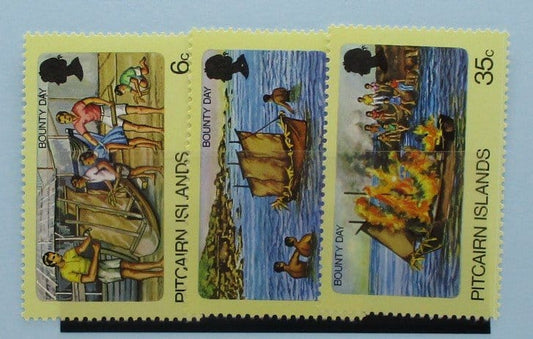 Pitcairn Islands Stamps, 1978, SG185-187, Mint image 0
