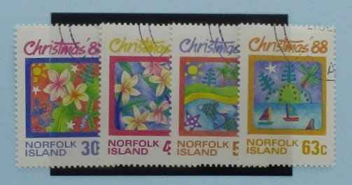 Norfolk Islands Stamps, 1988, SG448-451, Used image 0