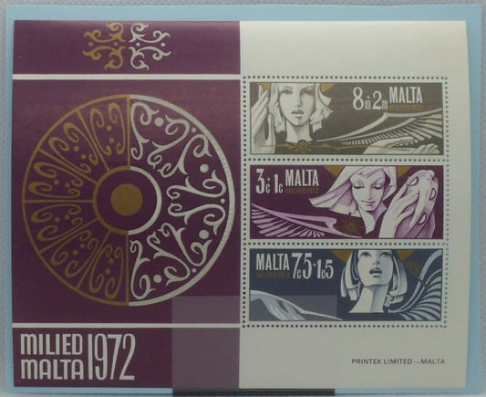 Malta Stamps, 1972, MS485, Mint image 0