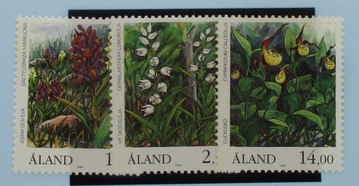 Aland Islands Stamps, 1989, SG36-38, Mint image 0