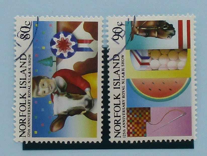 Norfolk Islands Stamps, 1985, SG371-372, Used image 0