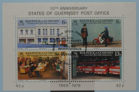 Guernsey Stamps, 1979, MS211, Used. image 0