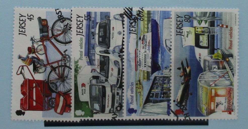 Jersey Stamps, 2013, SG1732-1735, Used image 0