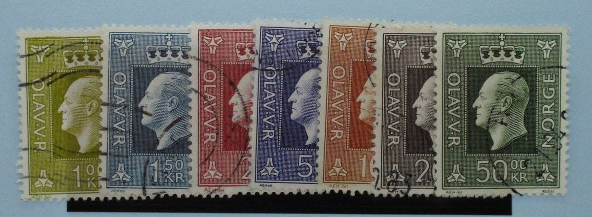 Norway Stamps, 1969-83, SG632-637a, Used image 0