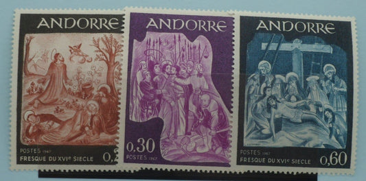 Andorra Stamps, 1967, F204-F206, Mint image 0