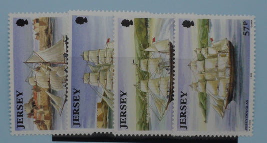 Jersey Stamps, 1992, SG579-582, Mint image 0