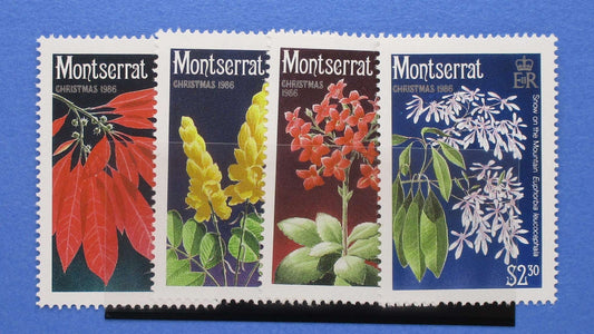 Montserrat Stamps, 1986, SG714-717, Mint image 0