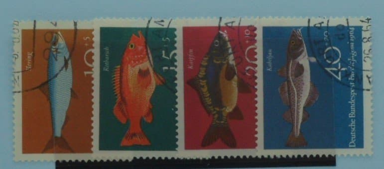 West Germany Stamps, 1964, SG1326-1329, Used image 0