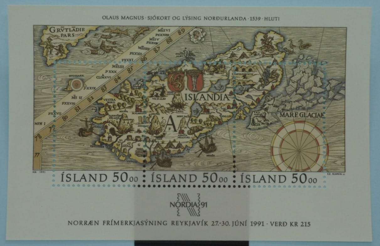 Iceland Stamps, 1991, MS771, Mint image 0