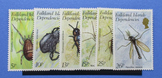 Falkland Islands Dependencies Stamps, 1982, SG102-107, Mint - Manor Stamps