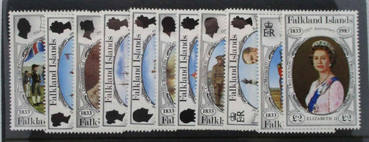 Falkland Islands Stamps, 1983, SG439-449, Mint - Manor Stamps