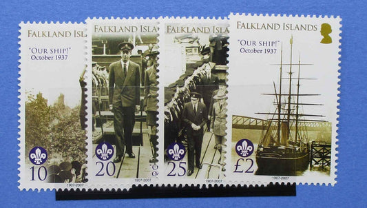 Falkland Islands Stamps, 2007, SG1078-1081, Mint - Manor Stamps
