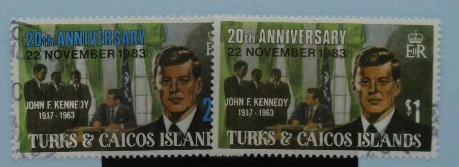 Turks and Caicos Islands Stamps, 1983, SG784-785, Used image 0
