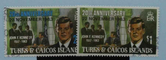 Turks and Caicos Islands Stamps, 1983, SG784-785, Used image 0