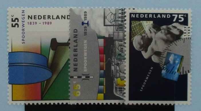 Netherlands Stamps, 1989, SG1557-1559,  Mint image 0