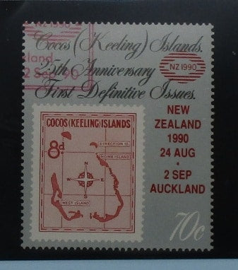 Cocos (Keeling) Islands Stamps, 1990, SG228, Used image 0