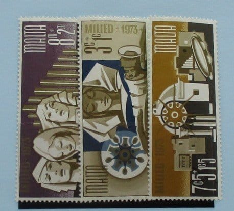 Malta Stamps, 1973, SG507-509, Mint image 0