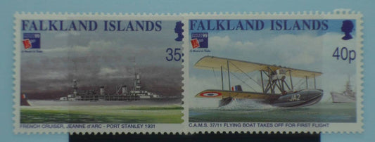 Falkland Islands Stamps, 1999, SG840-841, Mint image 0