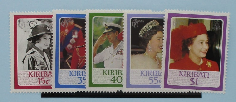 Kiribati Stamps, 1986, SG251-255, Mint image 0