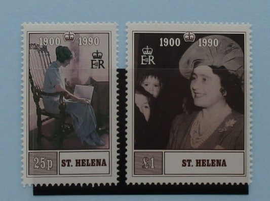 St Helena Stamps, 1990, SG570-571, Mint image 0