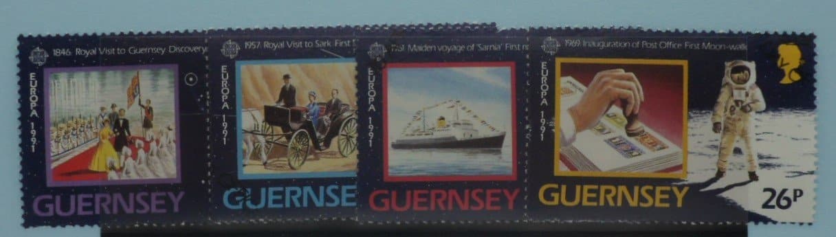 Guernsey Stamps, 1991, SG520-523, Used image 0