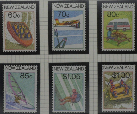 New Zealand Stamps, 1987, SG1411-1416, Mint image 0