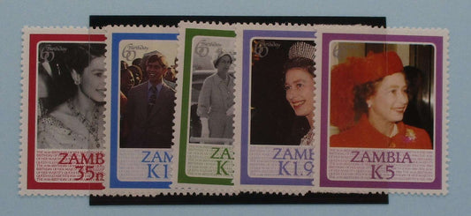 Zambia Stamps, 1986, SG453-457, Mint image 0