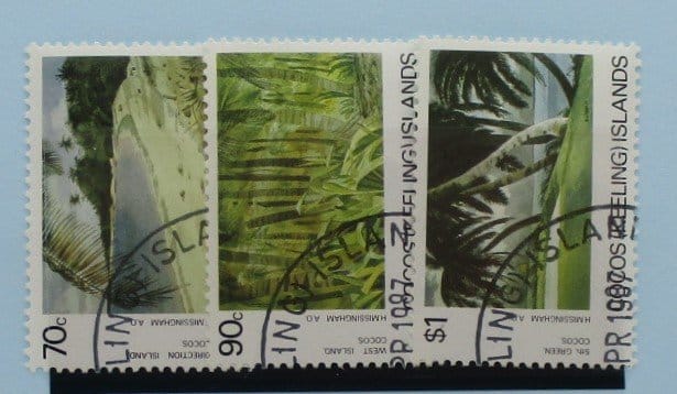 Cocos (Keeling) Islands Stamps, 1987, SG162-164, Used image 0