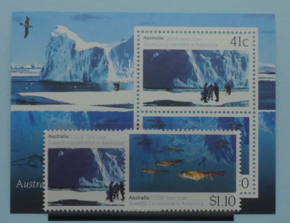 Australia Stamps, 1990, SG1261-1262, MS1263, Mint image 0