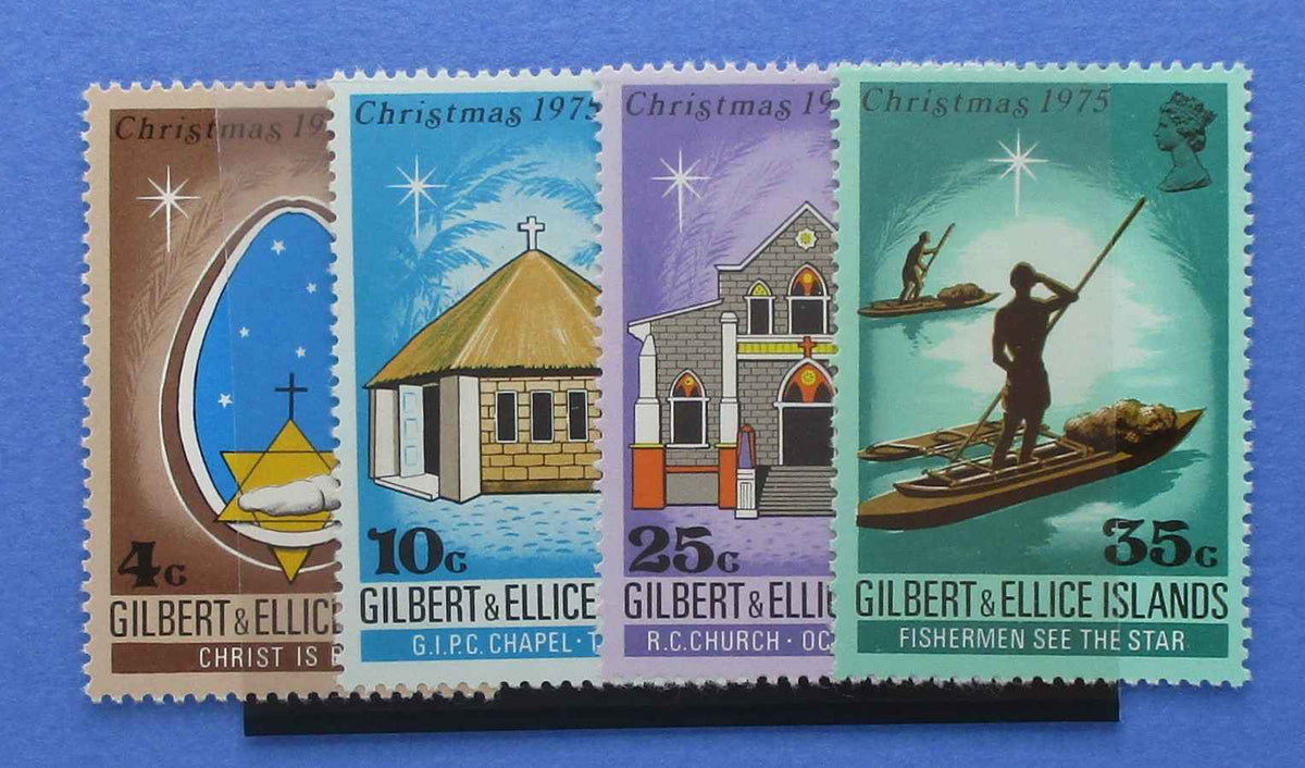 Gilbert and Ellice Islands Stamps, 1975, SG256-259, Mint - Manor Stamps