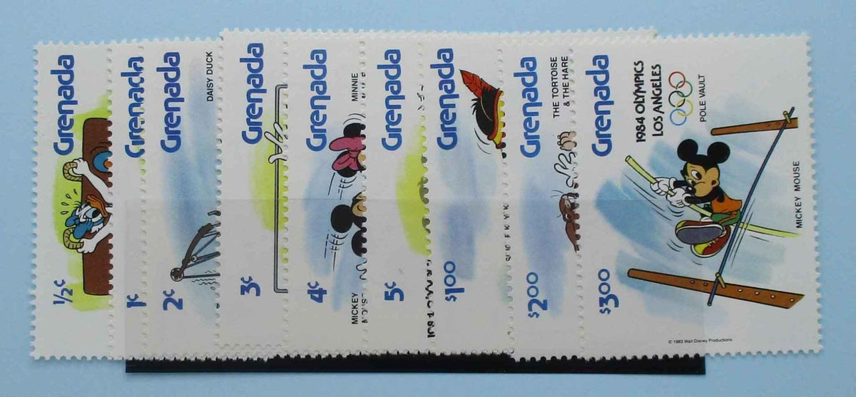 Grenada Stamps, 1984, SG1277B-1285B, Mint - Manor Stamps