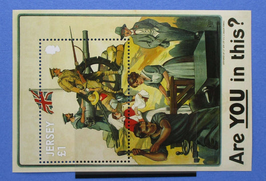 Jersey Stamps, 2014, MS1860, Mint - Manor Stamps