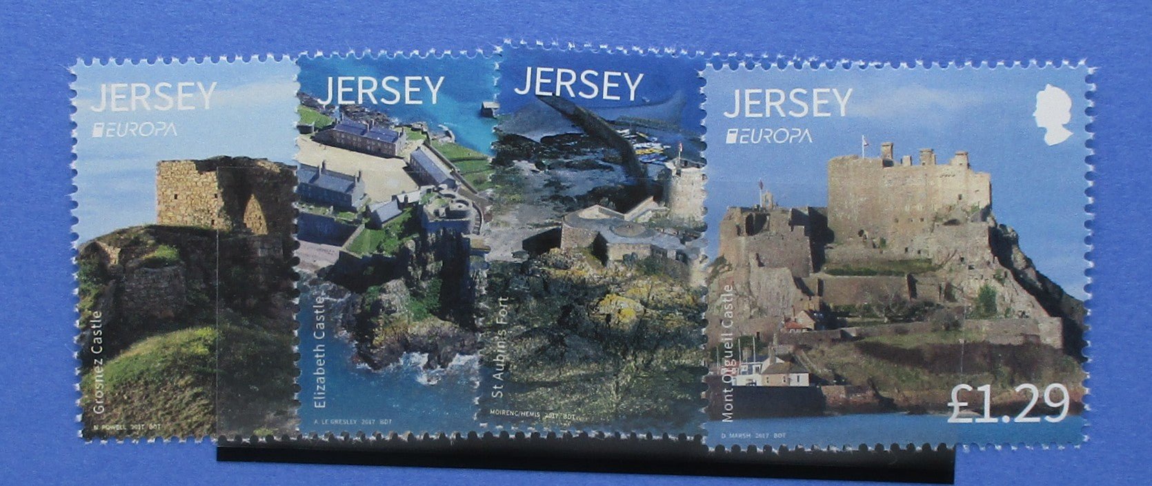 Jersey Stamps, 2017, SG2135 - 2138, Mint - Manor Stamps