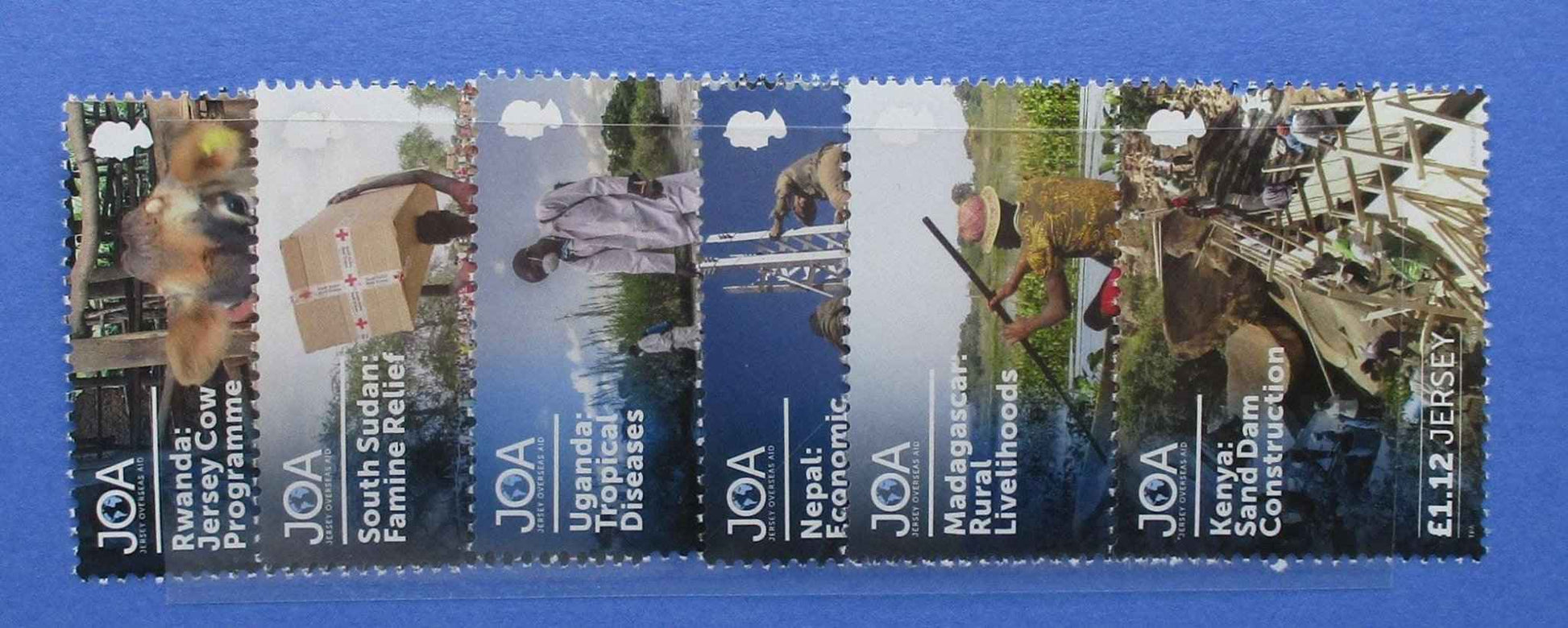 Jersey Stamps, 2018, SG2280-2285, Mint - Manor Stamps