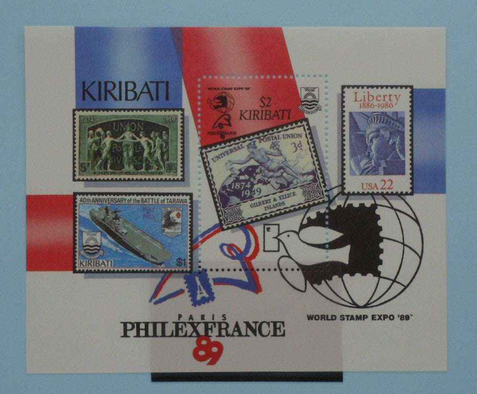 Kiribati Stamps, 1989, MS310, Mint - Manor Stamps