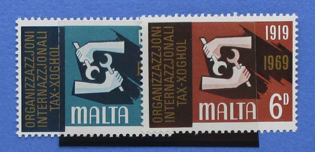Malta Stamps, 1969, SG416-417, Mint - Manor Stamps