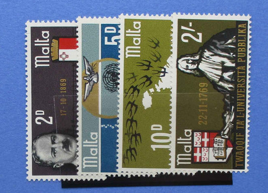 Malta Stamps, 1969, SG418-421, Mint - Manor Stamps