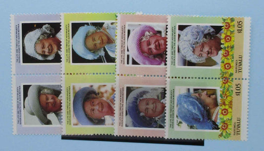 Tuvalu Stamps, 1985, SG334-341, Mint - Manor Stamps