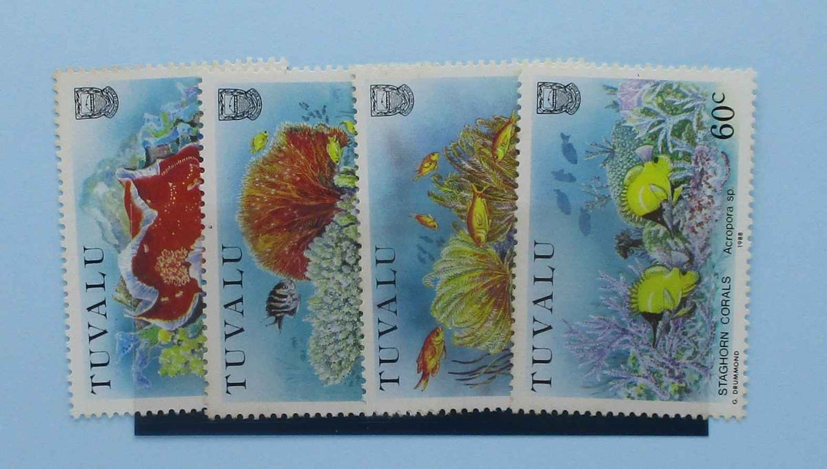 Tuvalu Stamps, 1988, SG498-501, Mint - Manor Stamps